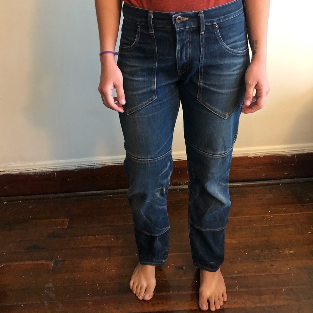 Gamine Workwear Slim Slouch Dungaree